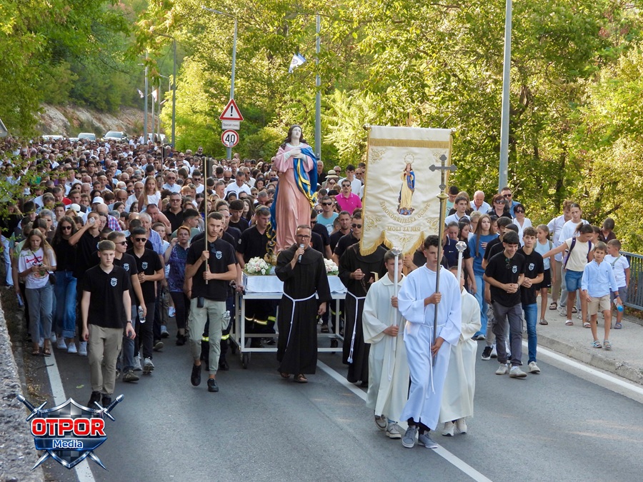 Srce Hercegovine u molitvi: Svečano obilježena uočnica Velike Gospe uz hodočasnike iz svih krajeva
