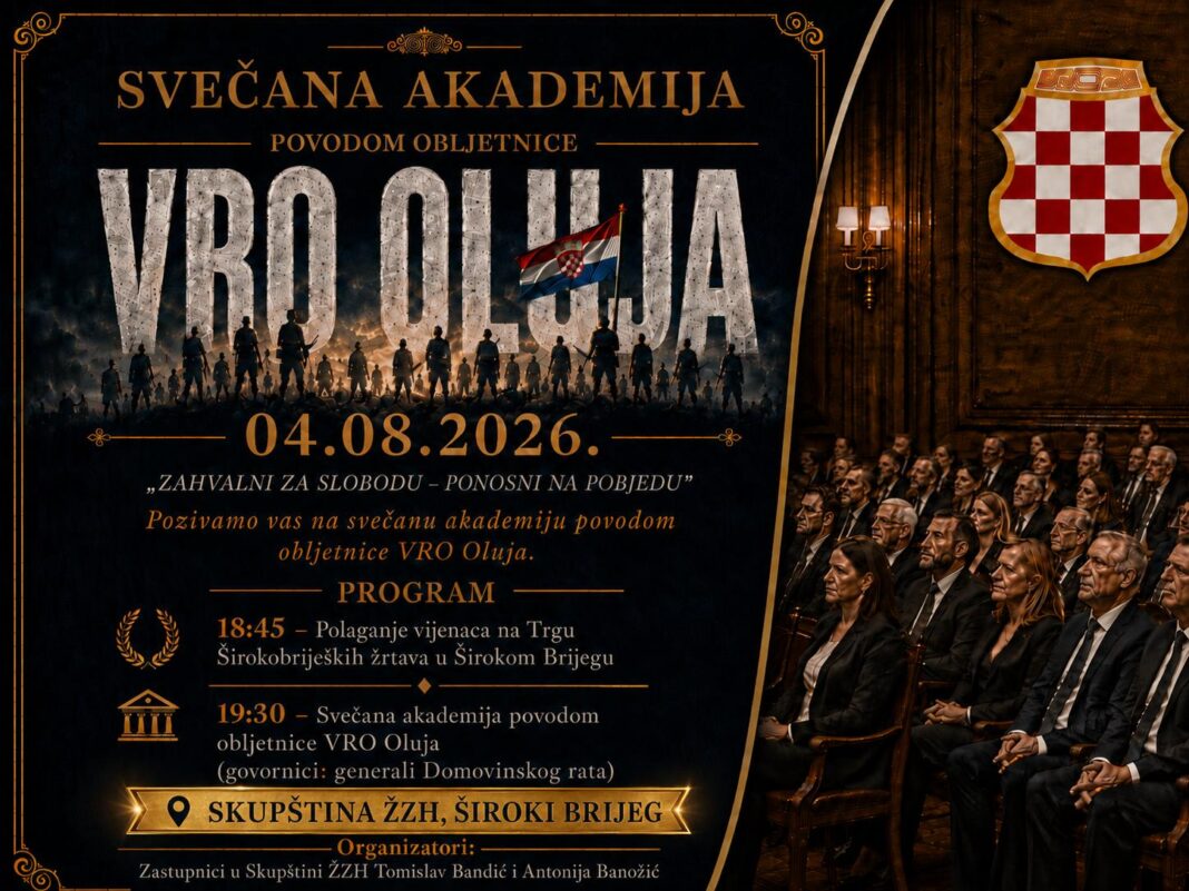 Inicijativa postoji, ali se ignorira: Krajnje je vrijeme da VRO Oluja dobije zasluženo mjesto u ŽZH!