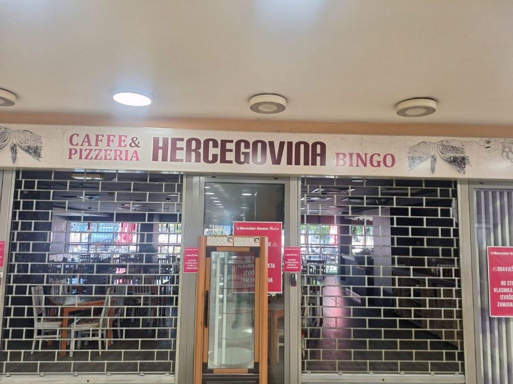 Pod okriljem mraka promijenjene brave na poznatoj pizzeriji u Mostaru, radnici ostali na ulici!